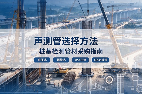 济南声测管选型标准