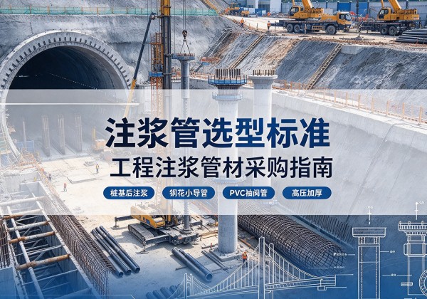 济南注浆管选型标准